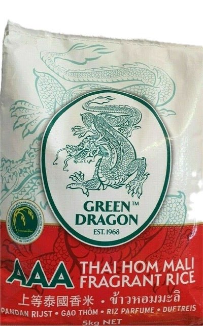 Green Dragon 'AAA'  Thai Hom Mali Fragrant Rice - Image 2