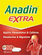 Anadin Extra 12 Caplets
