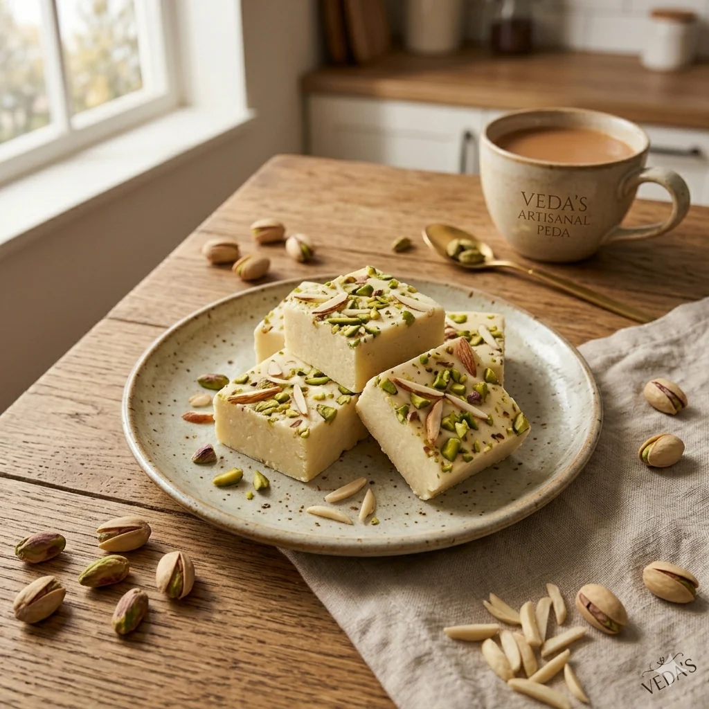 Anjana Bhog Fresh Almond Barfi 250g - Image 2