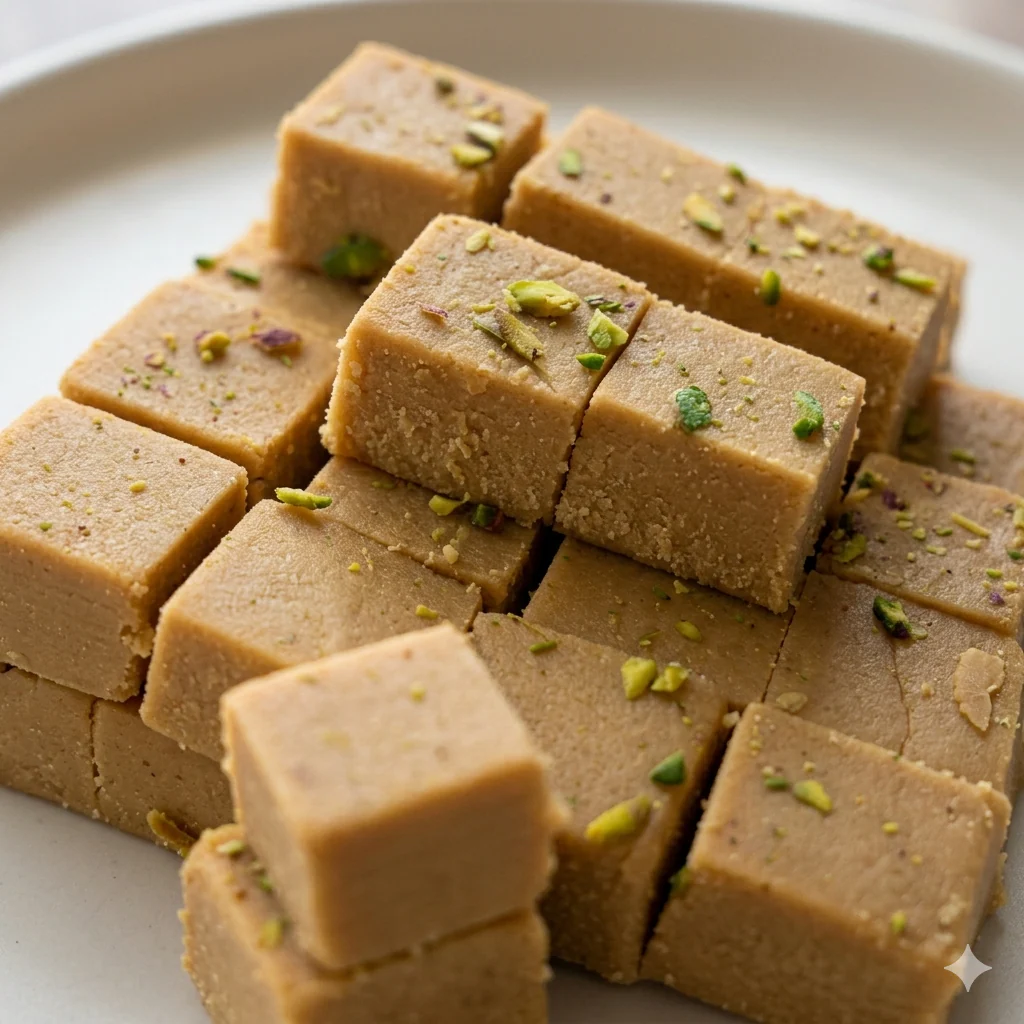 Anjana Bhog Fresh Besan Barfi 250g - Image 2