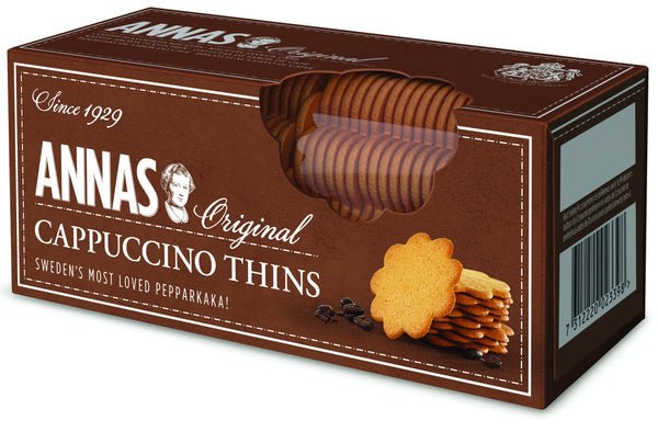 Annas Original Cappuccino Thins 150g
