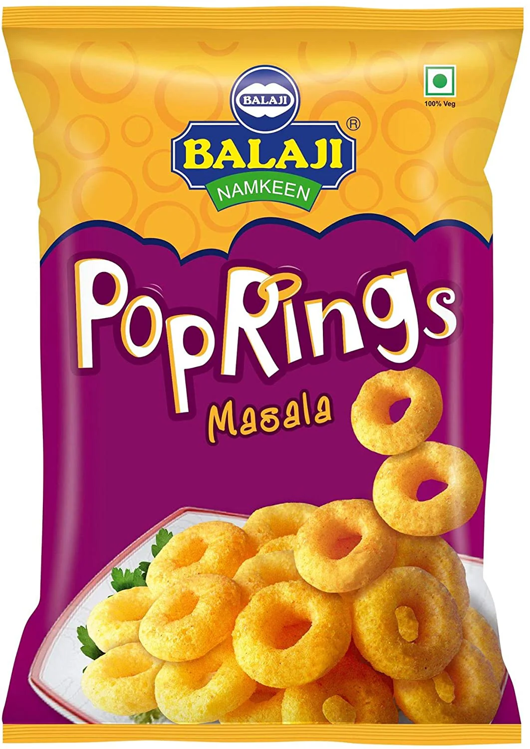 Balaji Pop Rings Masala 12x65g
