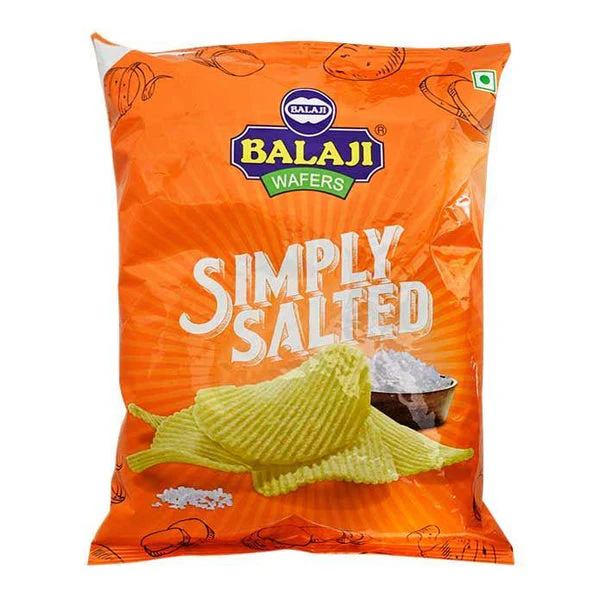 Balaji Crunchem Simply Salted - 6x150g