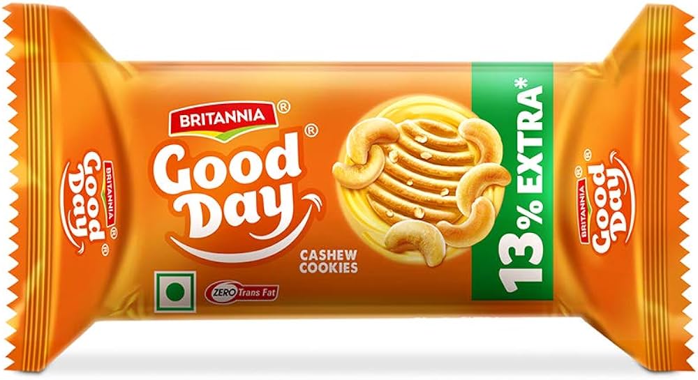 Britannia Good Day Cashew Cookies