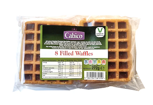 Cabico Chocolate Soft Waffles 272g