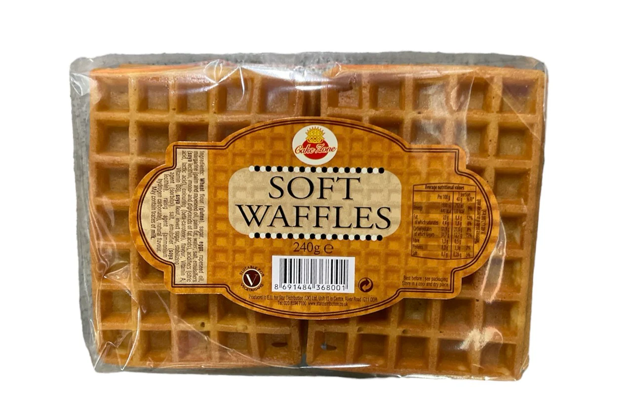 Cake Zone Soft Waffles 240g