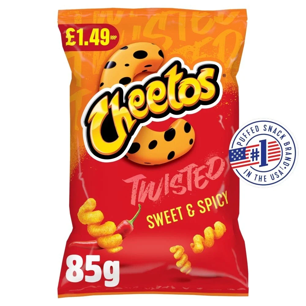 Cheetos Twisted Sweet & Spicy Flamin Hot 85g