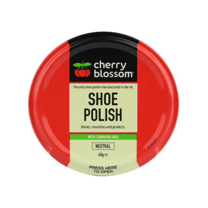 Cherry Blossom Shoe Polish 40g – Neutral, Black & Dark Tan - Image 3