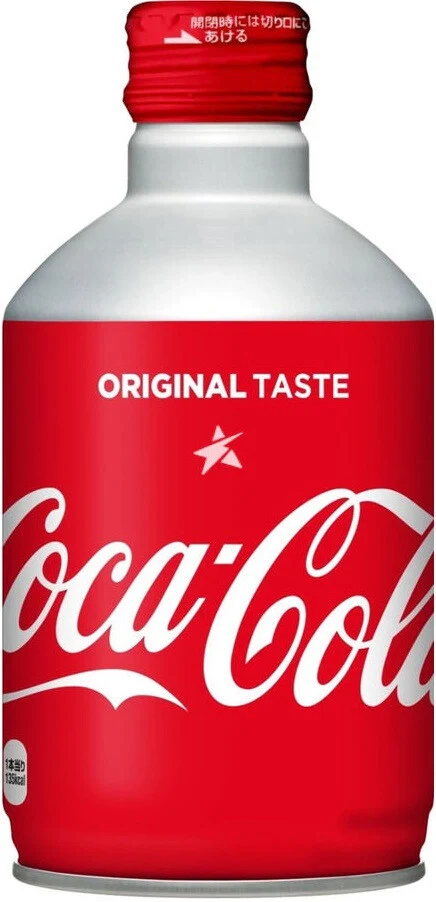 Coca Cola (Coke) Japanese Aluminium Bottle 250ml
