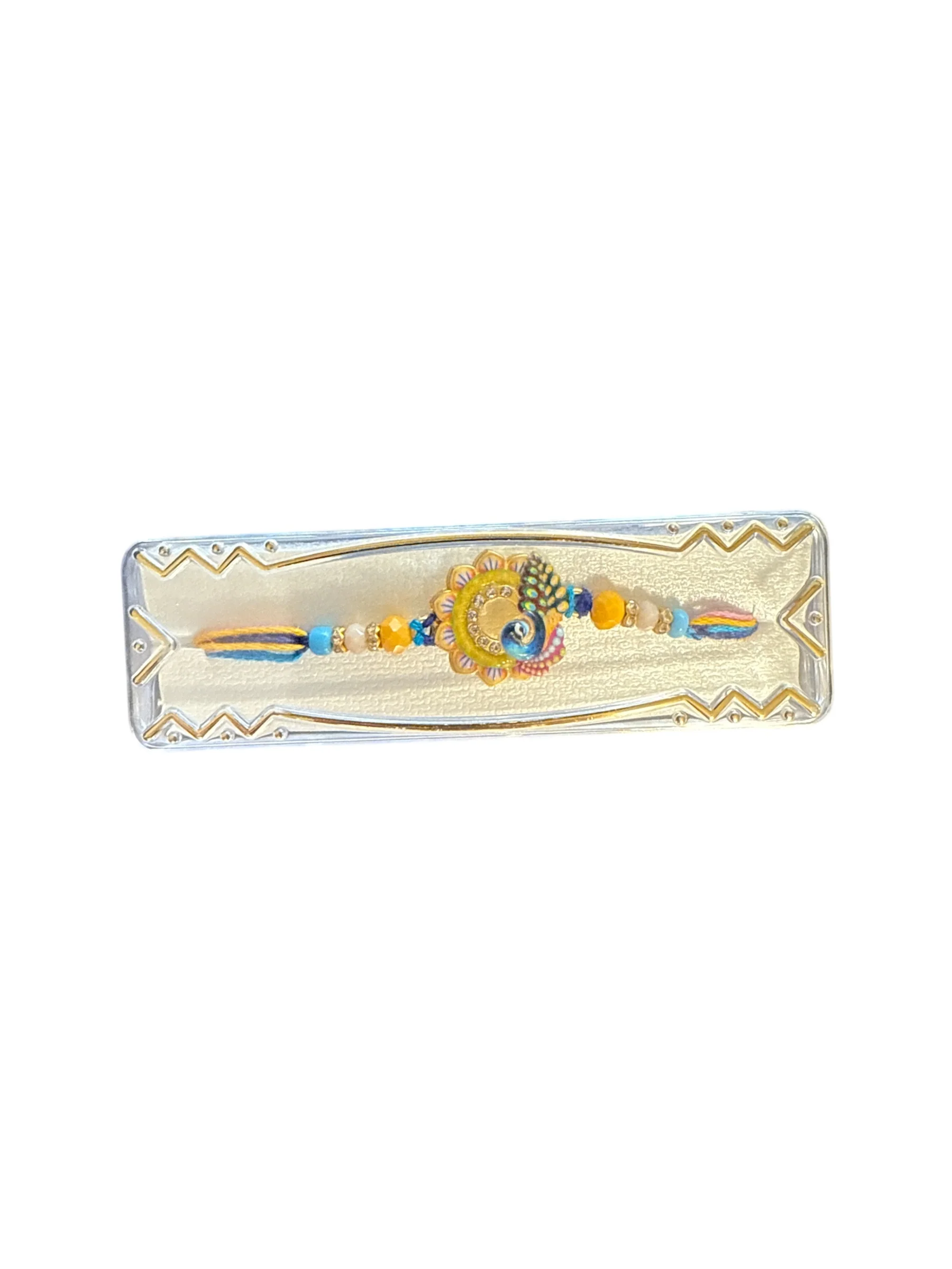 Colourful Evil Eye Rakhi for Protection – Handcrafted Raksha Bandhan Thread