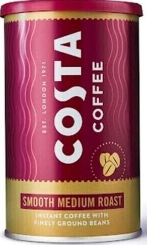 Costa Coffee Smooth Medium Roast 100g