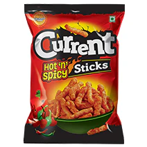 Current Hot 'n Spicy Sticks – Nepali Crunchy Snack (99g)
