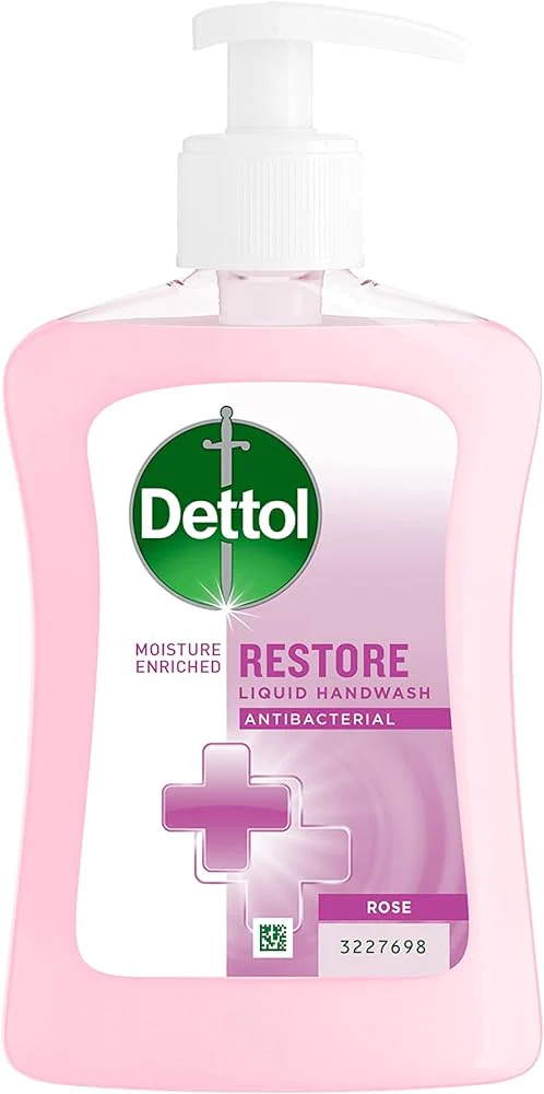 Dettol Rose Liquid Hand Wash 250ml