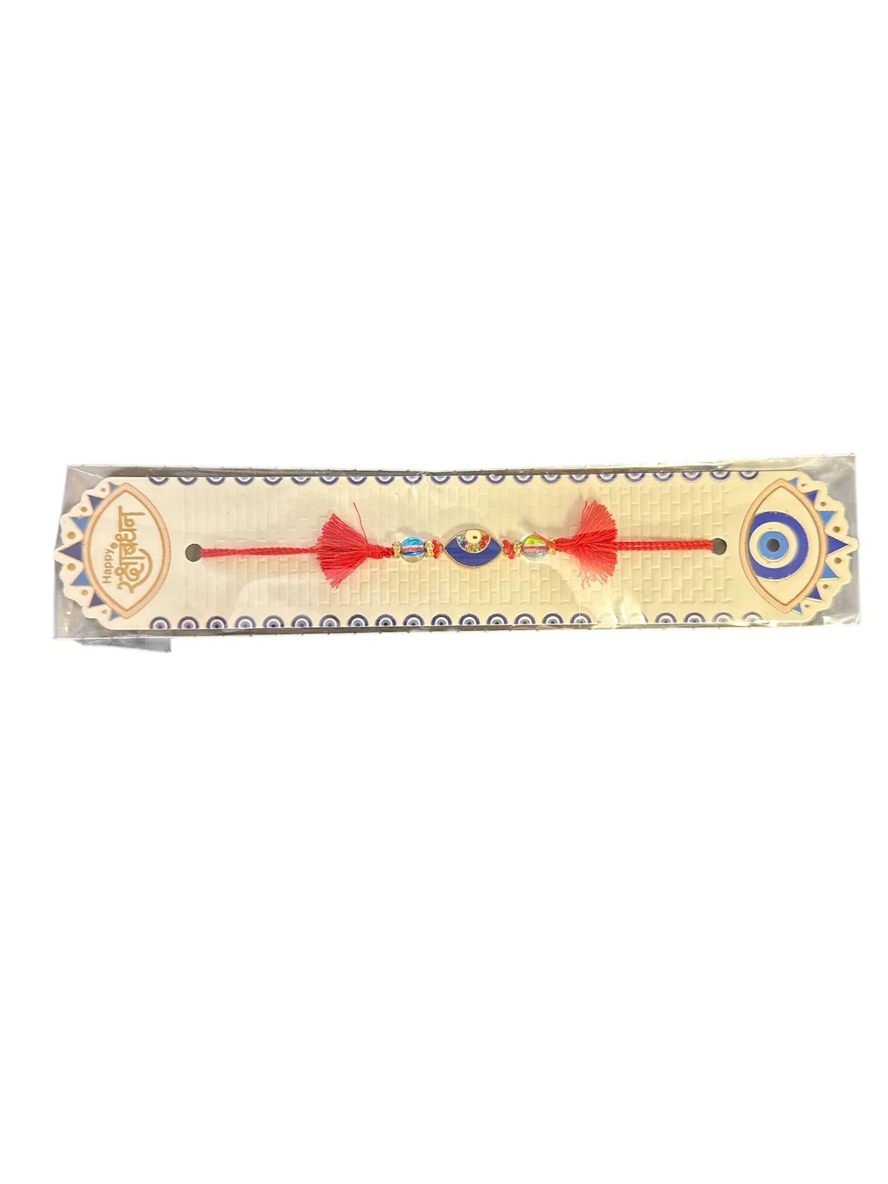Evil Eye Rakhi with Red Thread – Nazar Battu Raksha Bandhan Rakhi