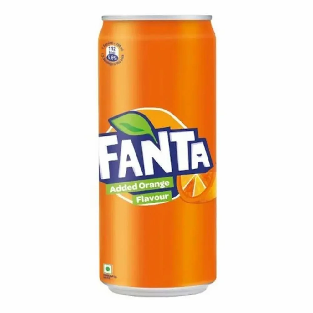 Fanta Orange Can (Indian) 300ml