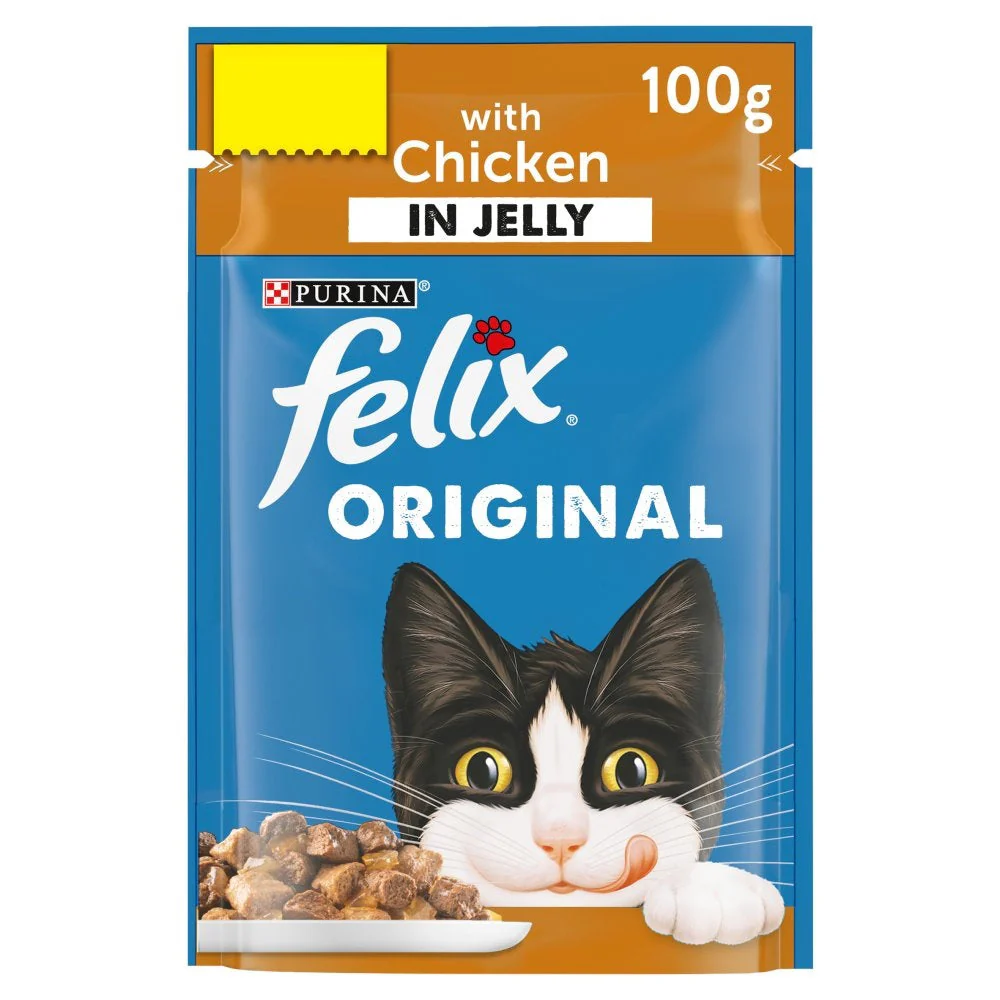 Felix Pouch With Chicken In Jelly 100g