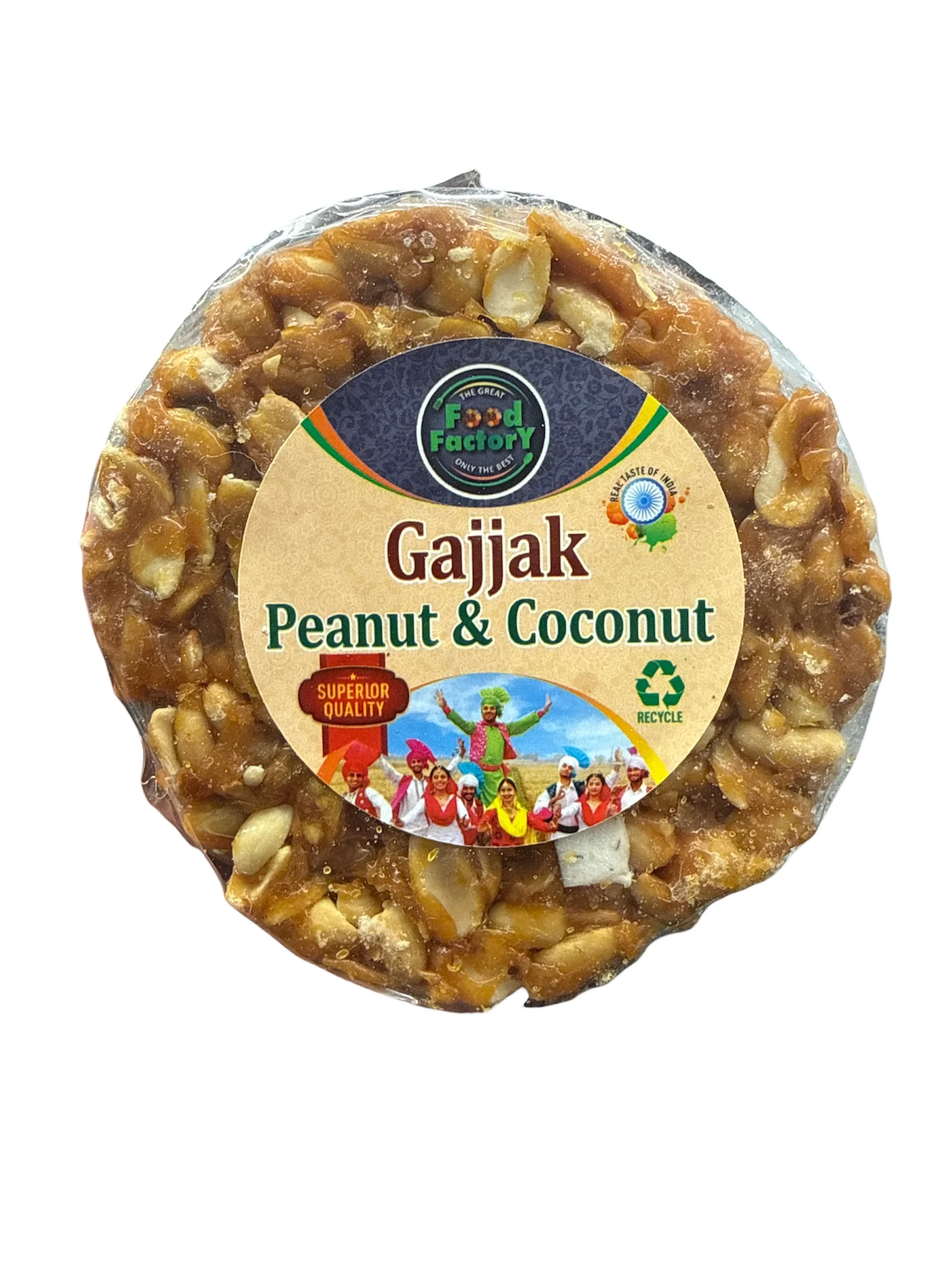 Food Factory Gachak - Fennel Peanut and Coconut Brittle 200g