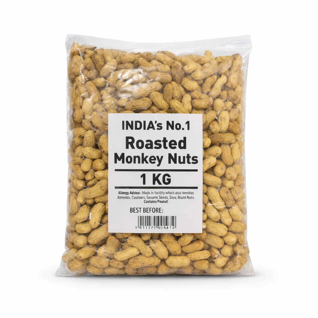 Food Factory India's No.1 Monkey Nuts 1kg