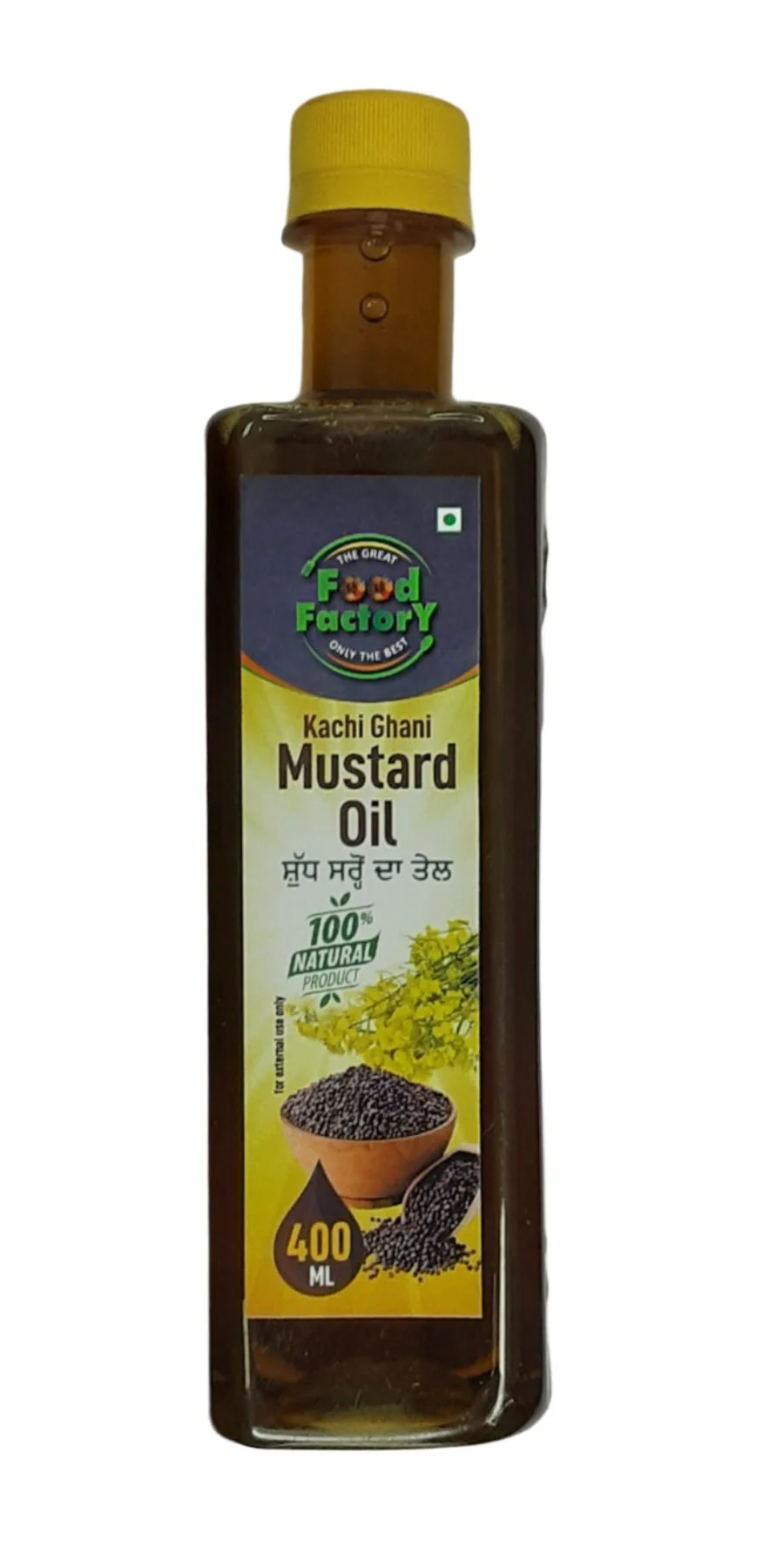 Food Factory Kachi Ghani Mustard Oil 400ml & 700ml