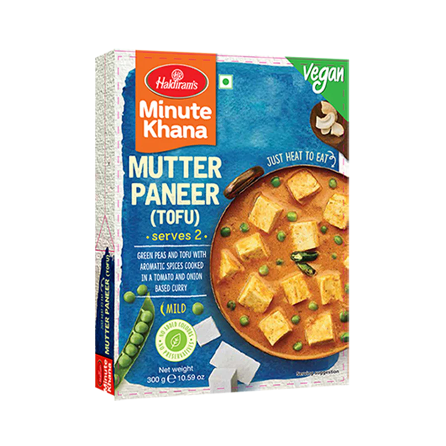 Haldiram's Muttar Paneer(Tofu) 300g