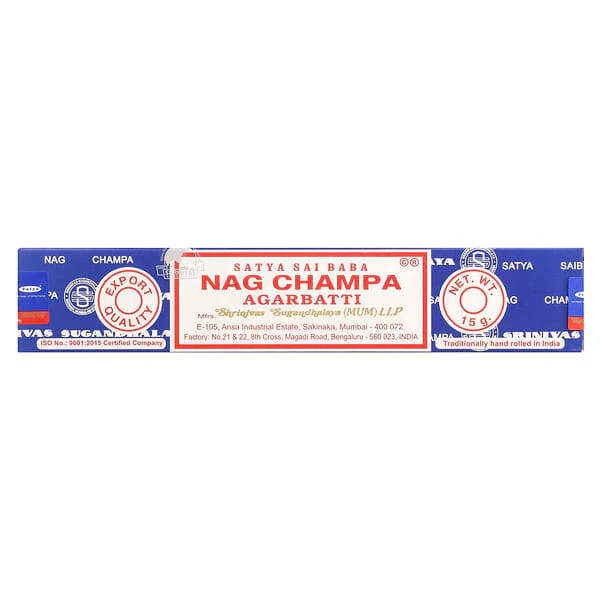 Heera Go Sai Baba Nag Champa Incense 15g