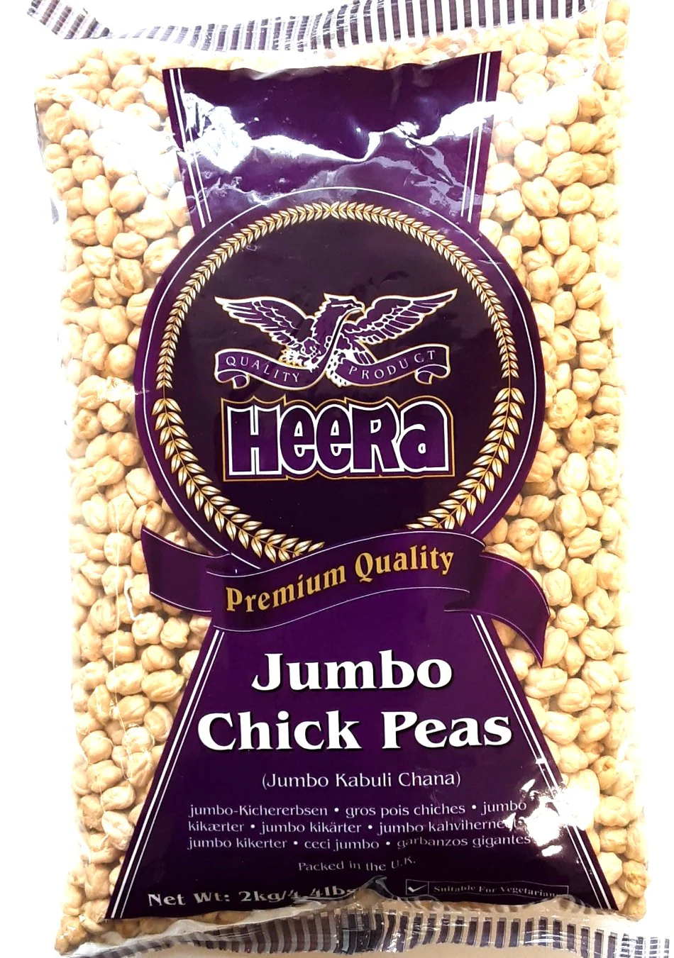 Heera Jumbo Chick Peas 2kg