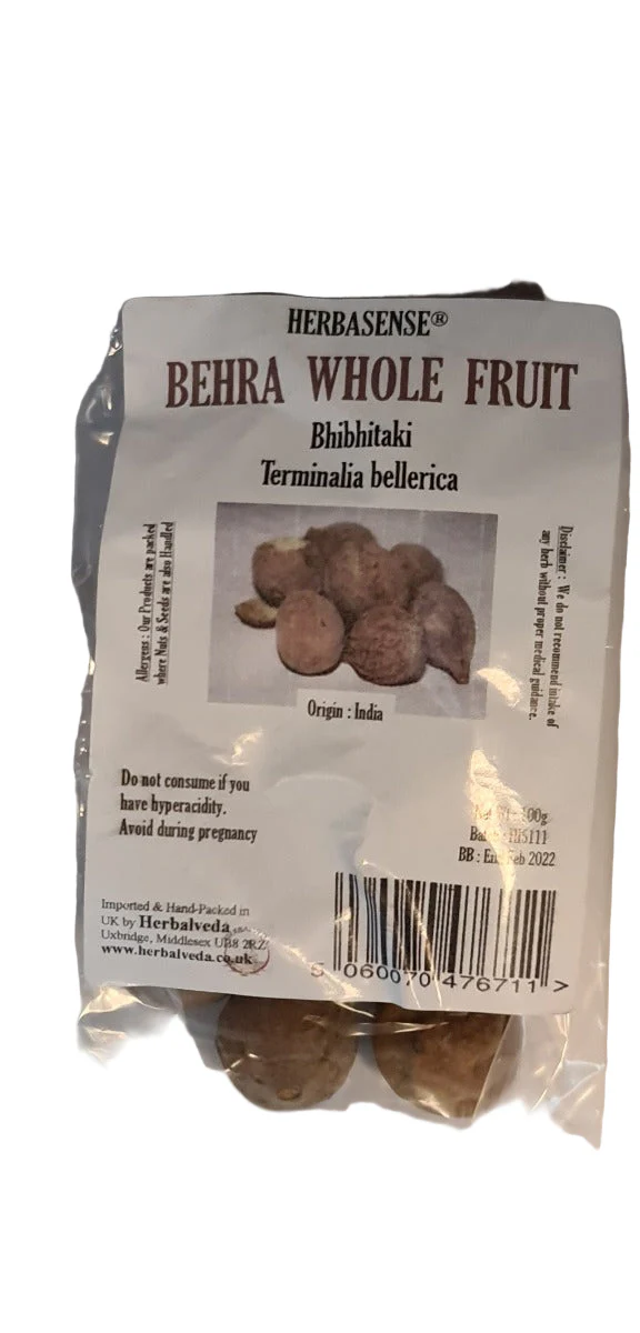 Herbasense Behra Whole Fruit (Bhibhitaki) 100g