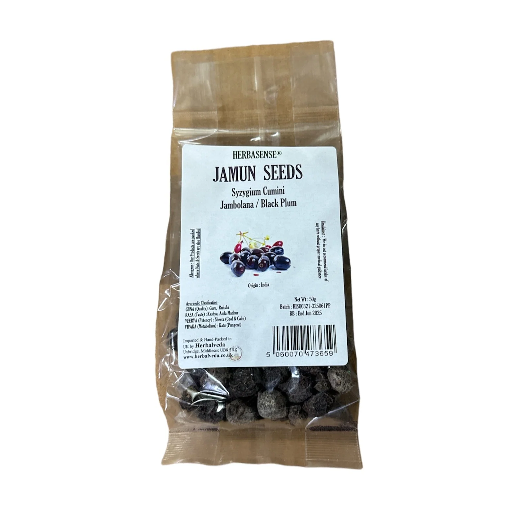 Herbasense Jamun Seed 50g