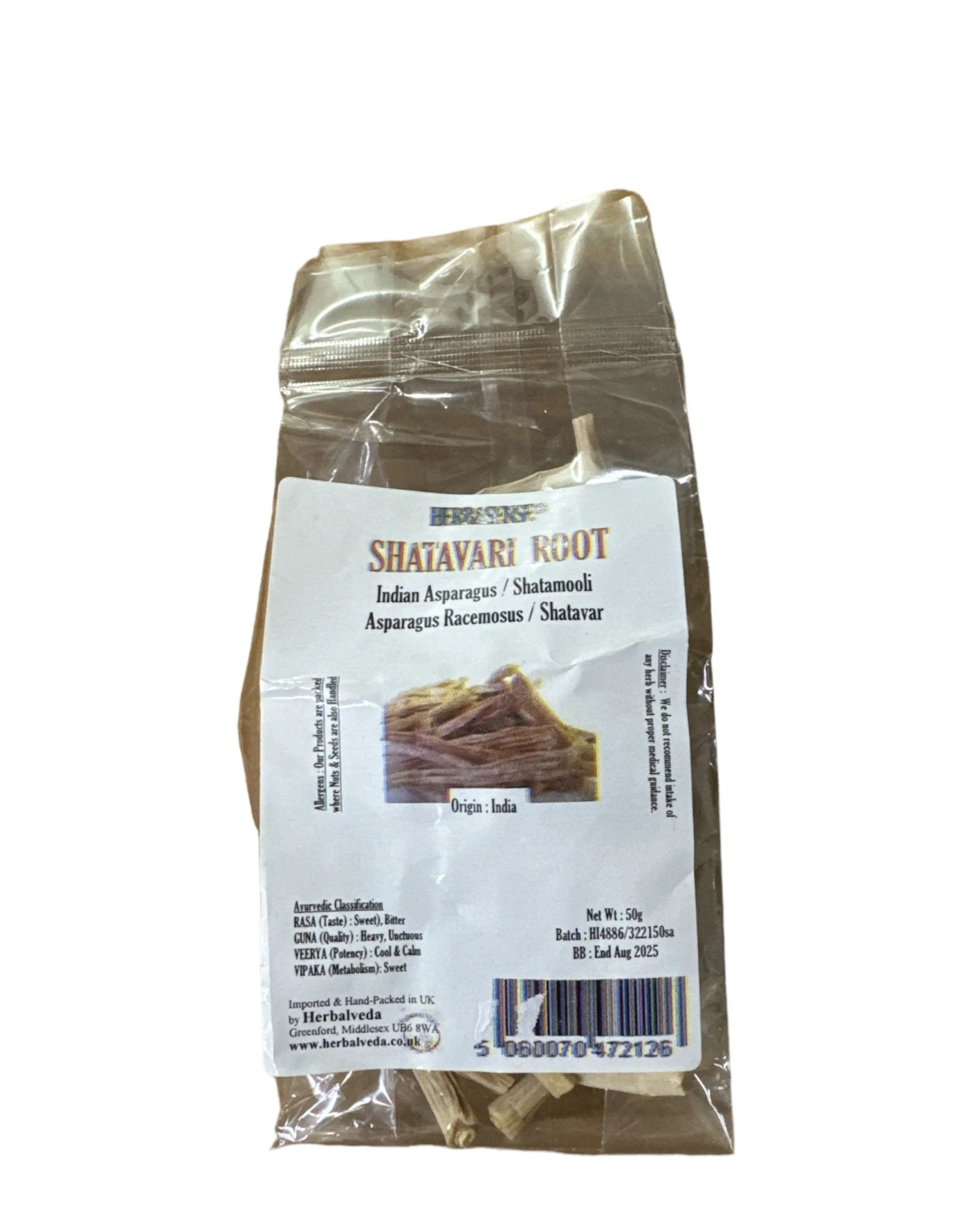 Herbasense Shatavari Root 50g