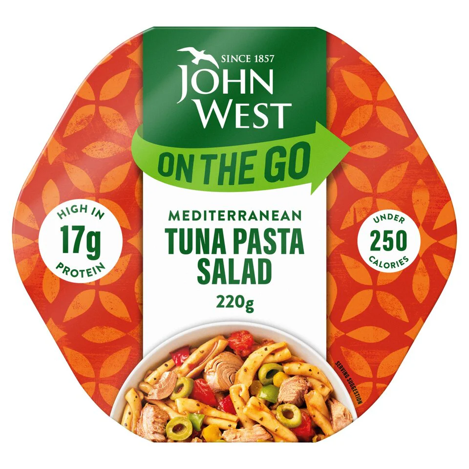 John West Mediterranean Tuna Pasta Salad 220g