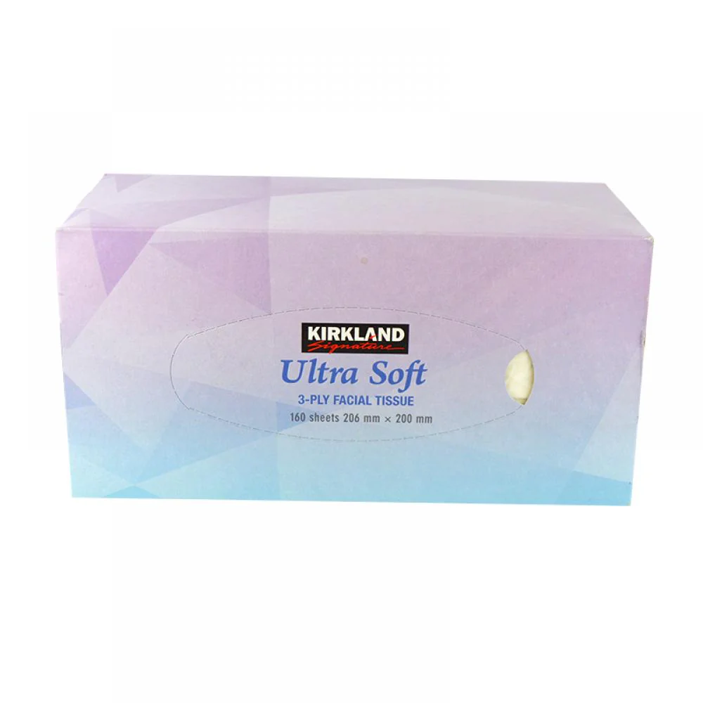 Kirkland Ultra Soft Facial Tissue 160Sheet