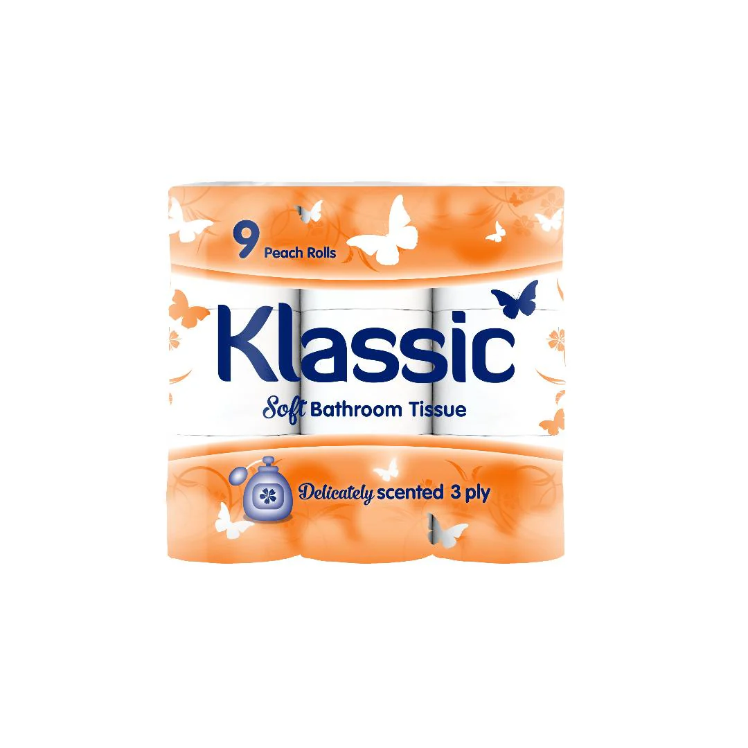 Klassic Soft Peach Bathroom Tissue
