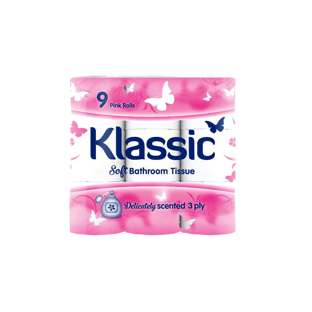 Klassic Soft Pink Bathroom Tissue
