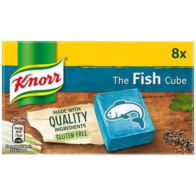 Knorr Fish Stock Cubes 8 tabs