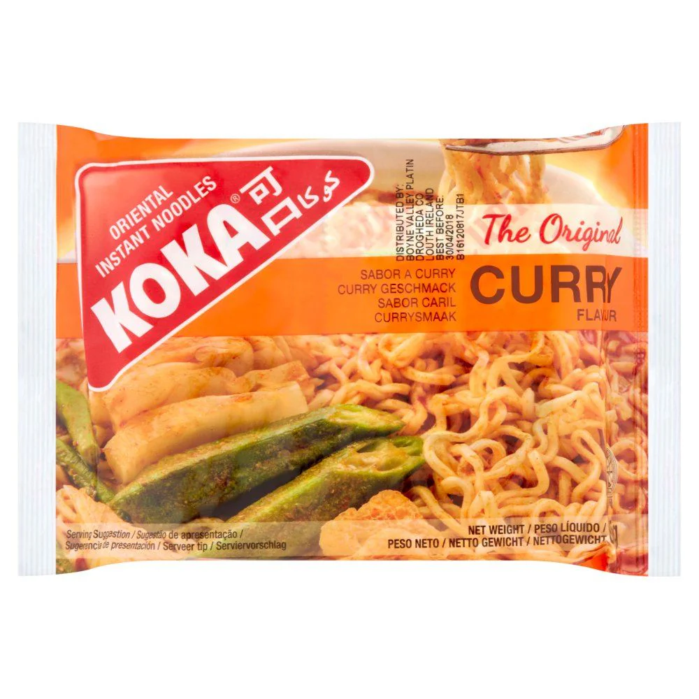 Koka Instant Noodles Curry Flavor 85g