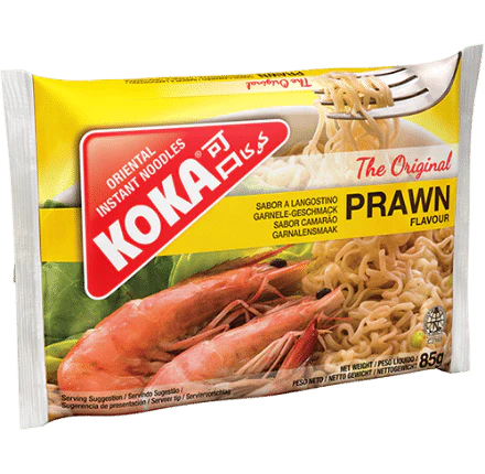 Koka Instant Noodles Prawn Flavor 85g