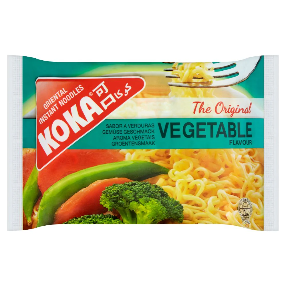 Koka Instant Noodles Vegetable Flavor 85g