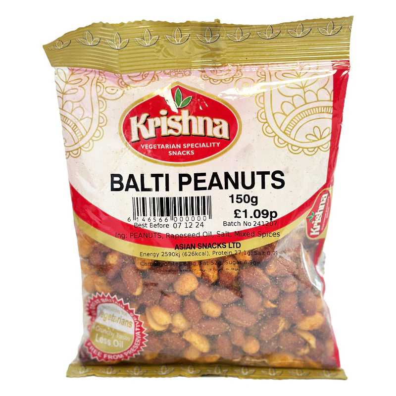 Krish Balti Peanuts 200g
