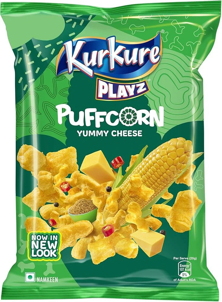Kurkure Puffcorn Yummy Cheese 48g × 30 – Wholesale Bulk Pack
