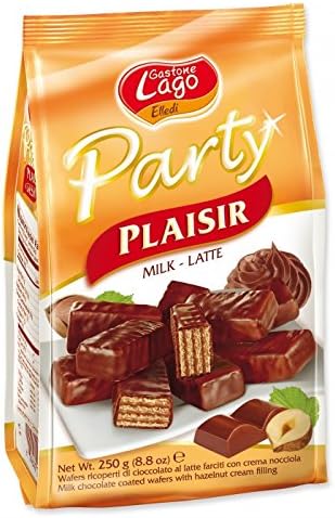 Lago Party Wafers Latte 200g (Packing may vary)