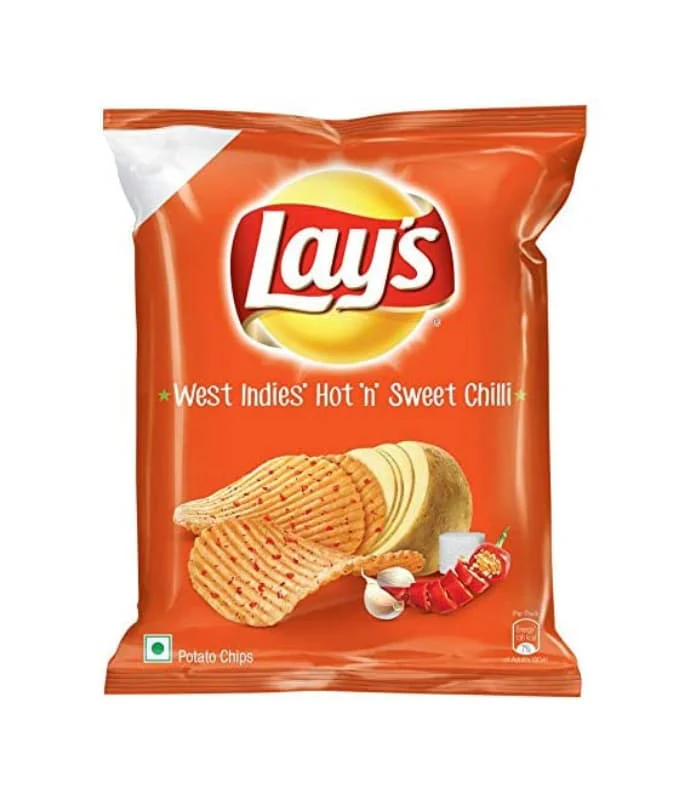 Lays West Indies Hot & Sweet Chilli 50g × 30 – Wholesale Pack