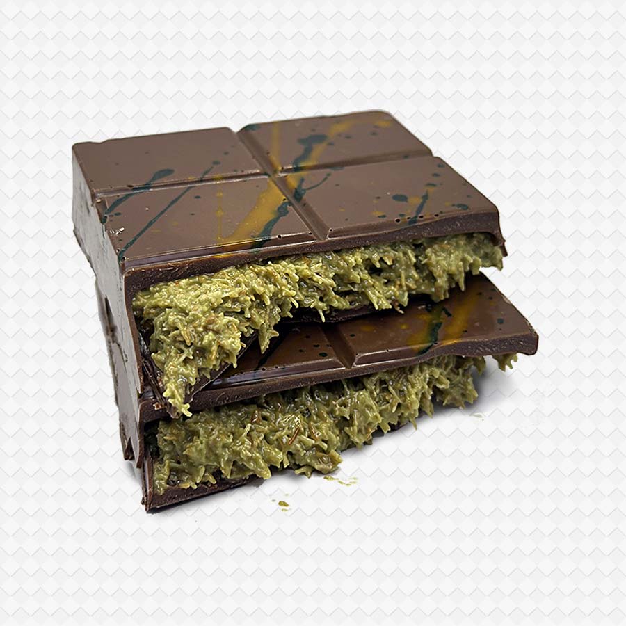 Leoo Pistachio Knafeh (Kunafa) Real Dubai Chocolate 450g - Freshly Made Daily - Made In Uk - Image 3