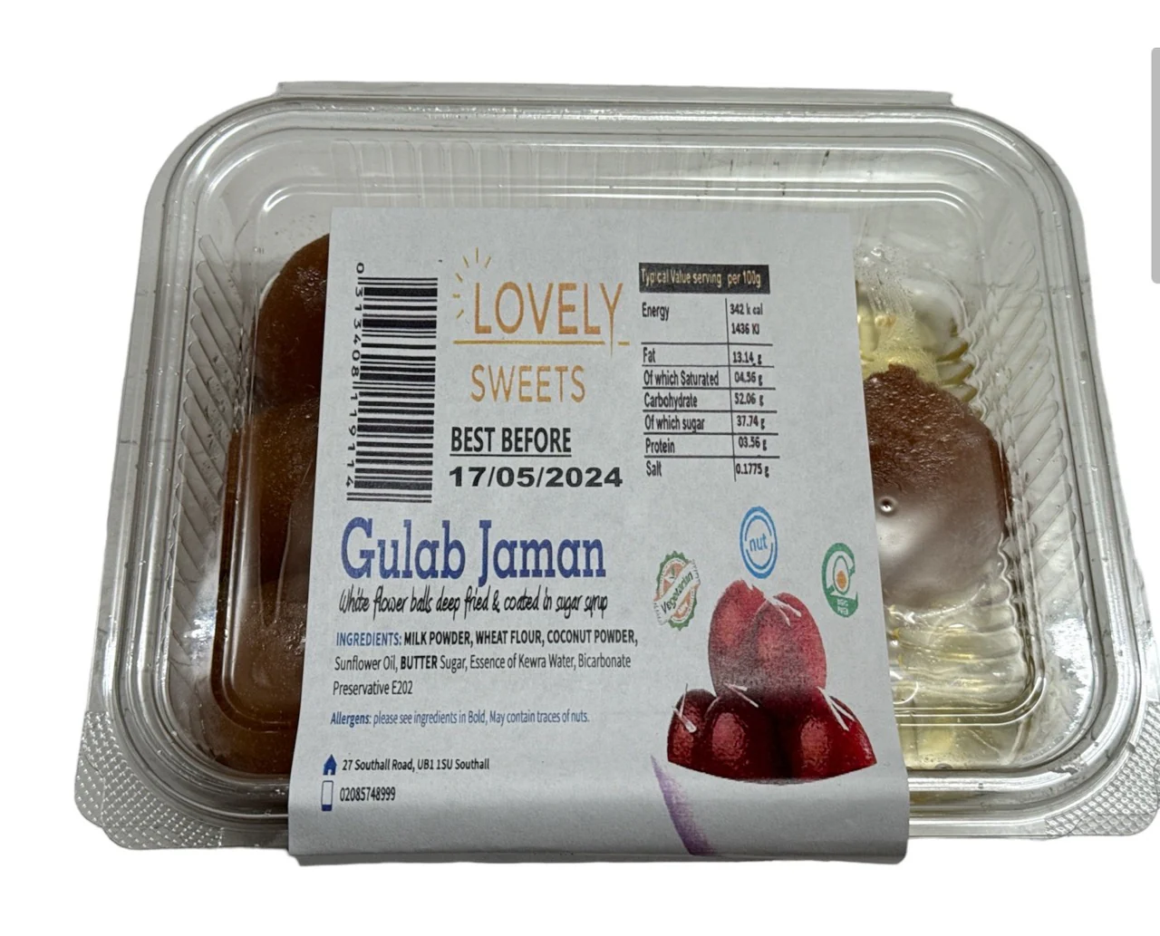 Lovely Sweets Gulab Jamun 500g - Image 2