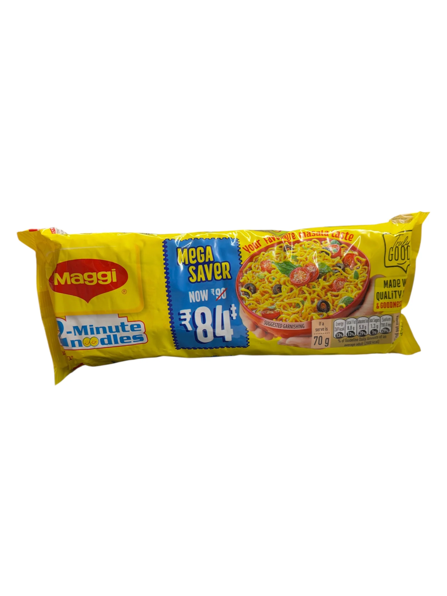 Maggi 2 Minute Masala Indian Noodles Family Pack (6pack x 70g) 420g
