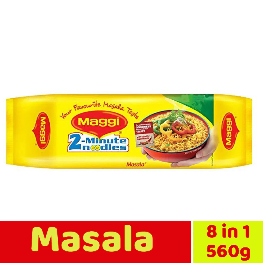 Maggi 2 Minute Masala Indian Noodles Family Pack (8pack x 70g) 560g