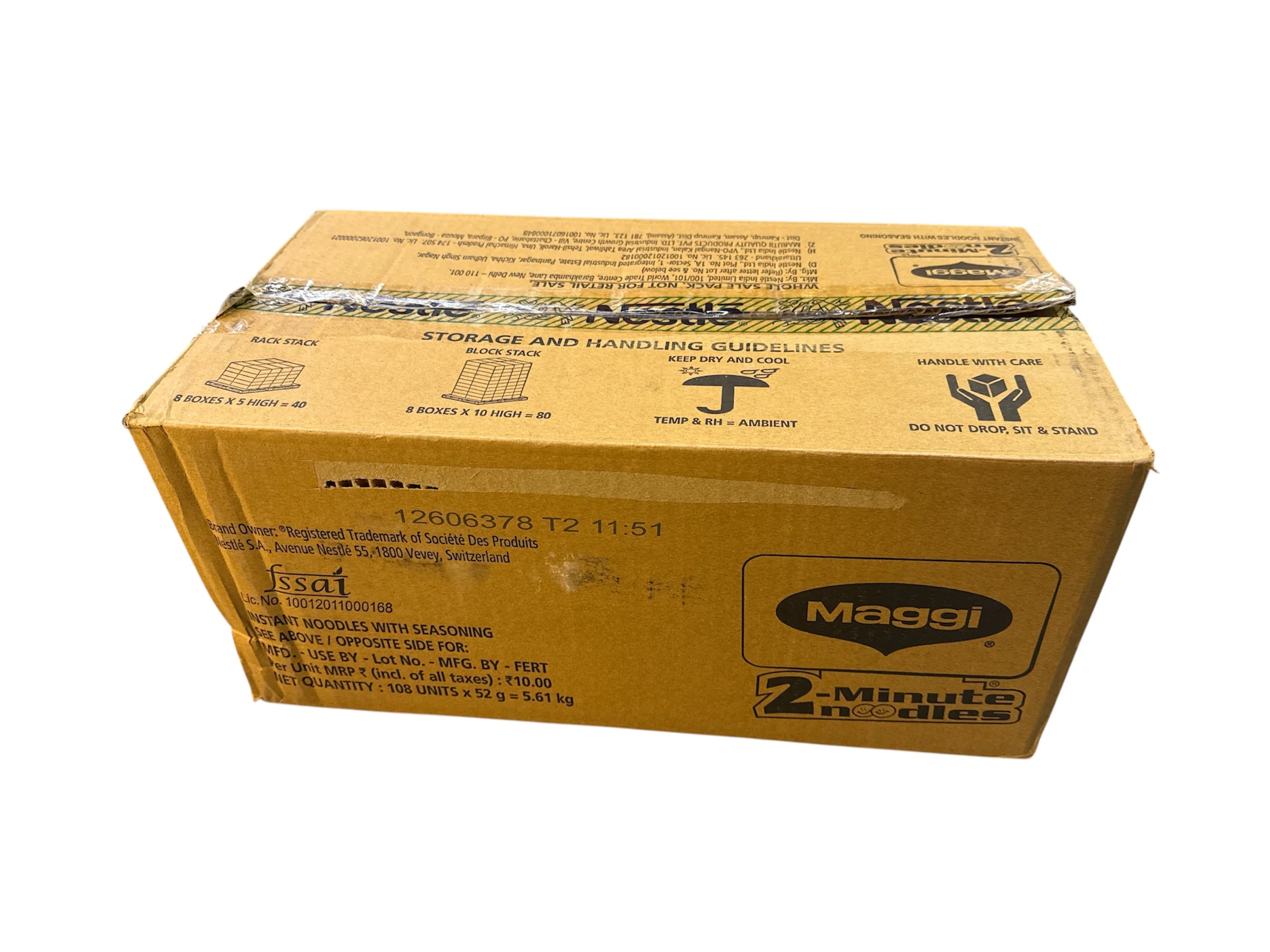 Maggi 2-Minute Masala Noodles – Wholesale Box 108 x 48g | Authentic Indian Instant Noodles - Image 3