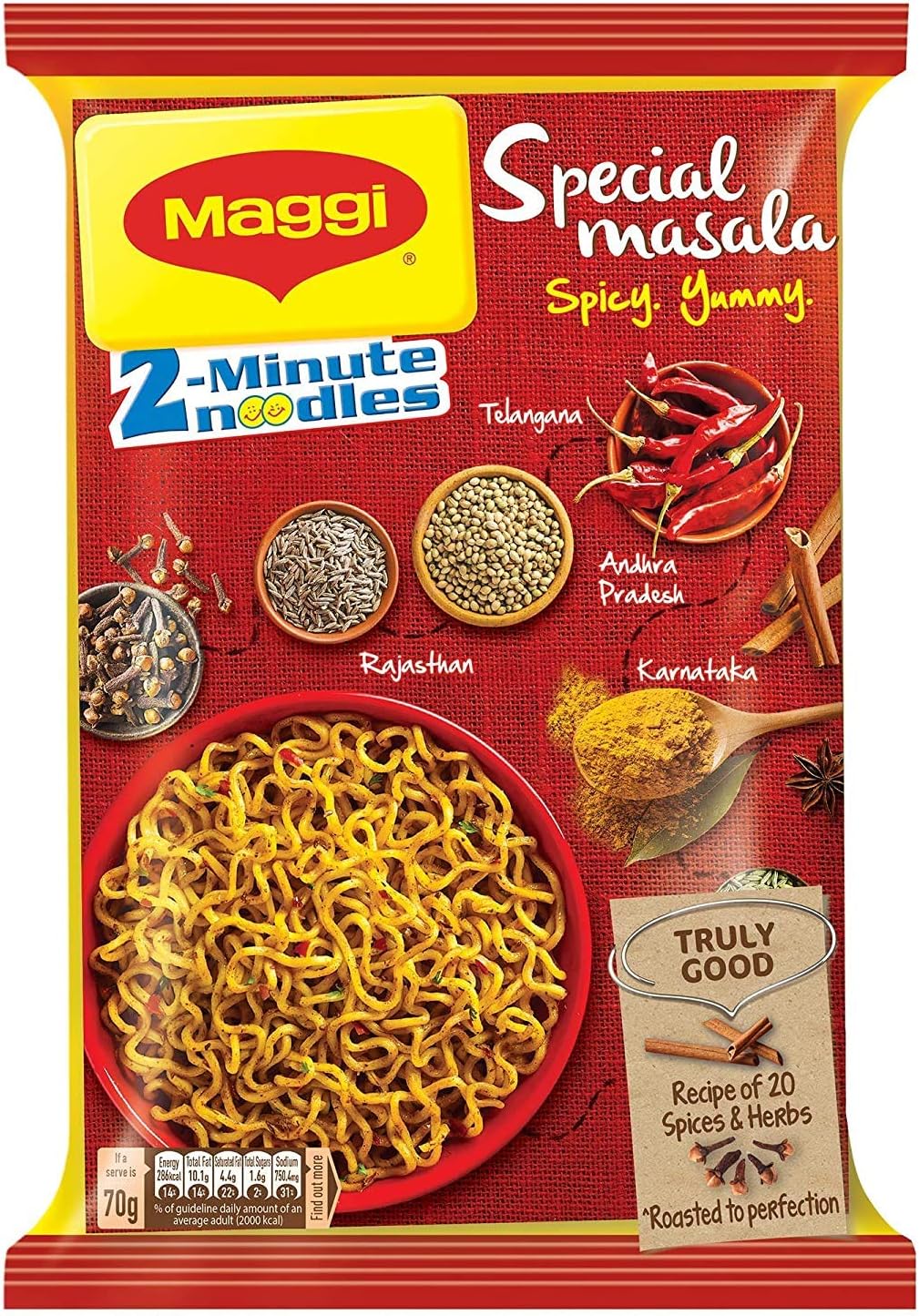 Maggi Special Masala Indian Noodles 70g
