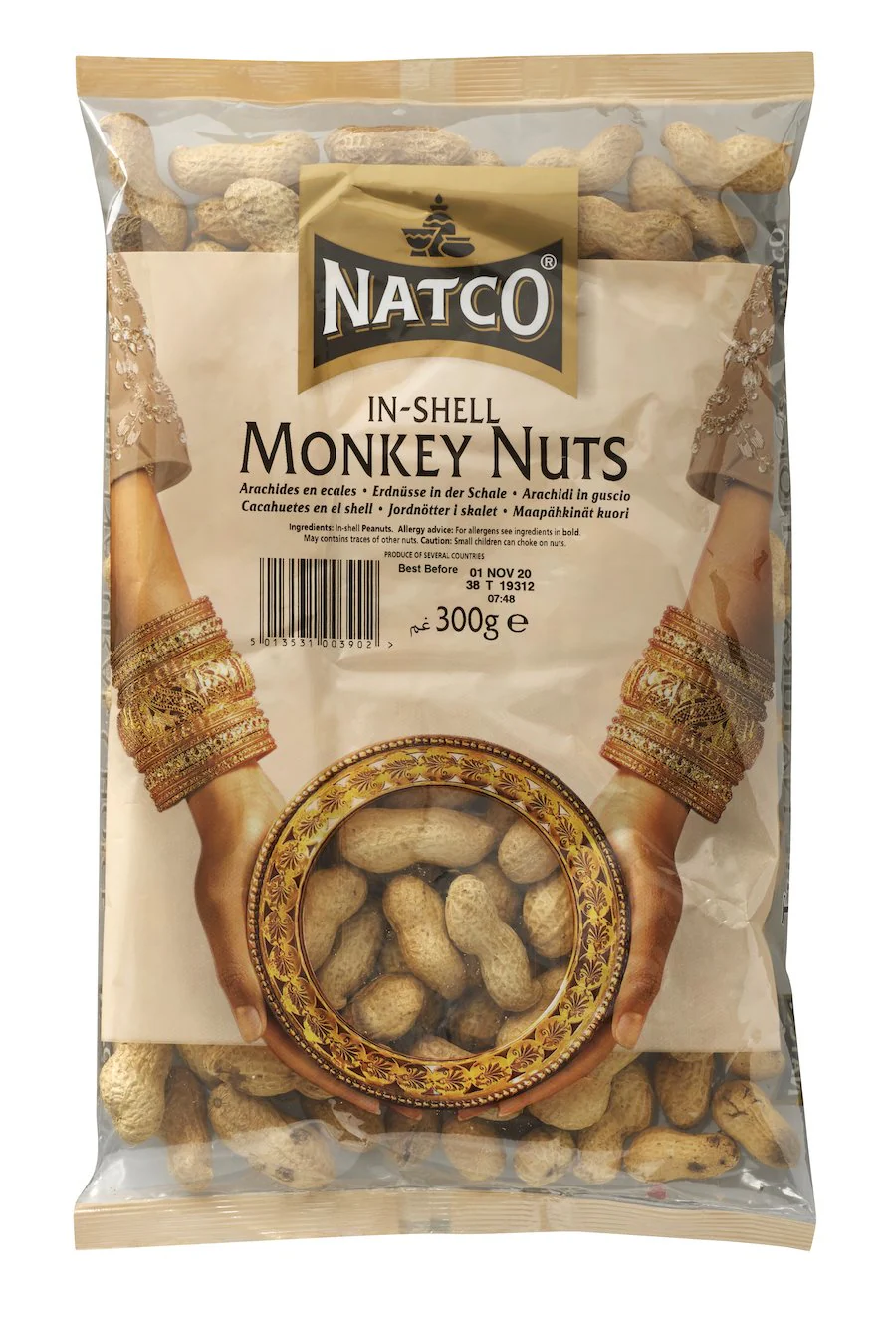 Natco Monkey nuts (In shell) 300g