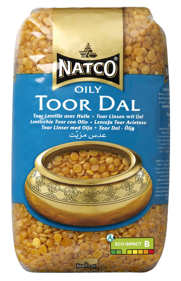 Natco Toor Daal Oily (1kg)
