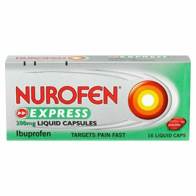 Nurofen Express Pain Relief Liquid Casules